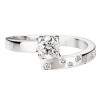 Diamond engagement ring 1.00ct Toi & Moi
