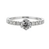 Diamond engagement ring 1.00ct Blanche Neige