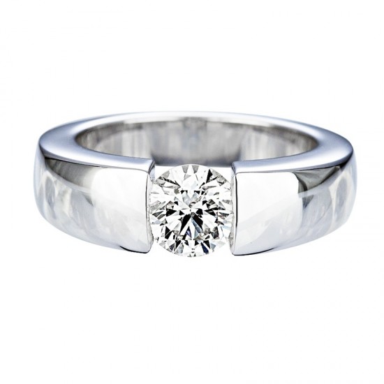 Diamond engagement ring 1.00ct Moon
