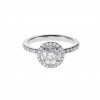 Diamond engagement ring 1.00ct Princesse