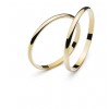 Wedding ring yellow gold 1.8mm