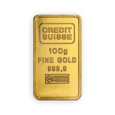 100 grams Gold Bar - Crédit Suisse