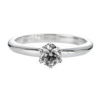 Diamond engagement ring 1.00ct 6 claws