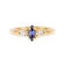 A Marquise Yogo Sapphire Ring