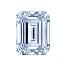 Diamond Emerald 2.99ct D IF