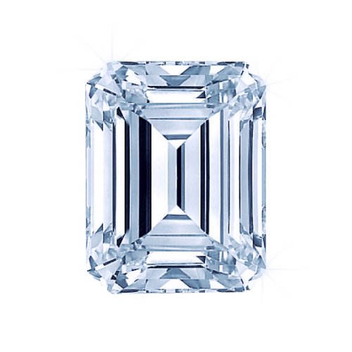 Diamond Emerald 5.99ct D IF
