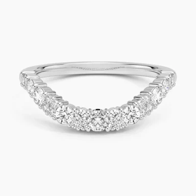 Versailles Contour Diamond Ring (1/3 ct. tw.) in Platinum