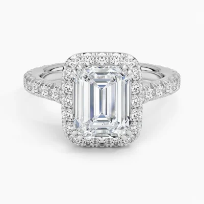 Crownlight Three-Quarter Coverage - Emerald Diamond Ring (3/4 ct. tw.) (Setting Only)