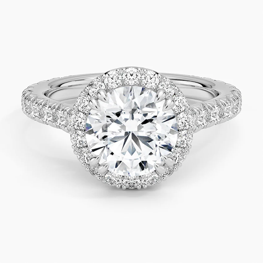 Crownlight Three-Quarter Coverage - Round Diamond Ring (3/4 ct. tw.) (Setting Only)