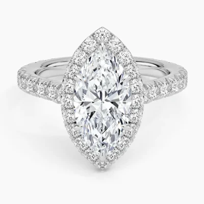 Crownlight Three-Quarter Coverage - Marquise Diamond Ring (3/4 ct. tw.) (Setting Only)