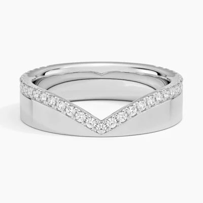 Valencia Contour Diamond Ring (1/4 ct. tw.) in Platinum