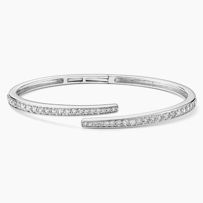 Linnea Bangle Diamond Wrap Bracelet (1 1/2 ct. tw.) - Image 5