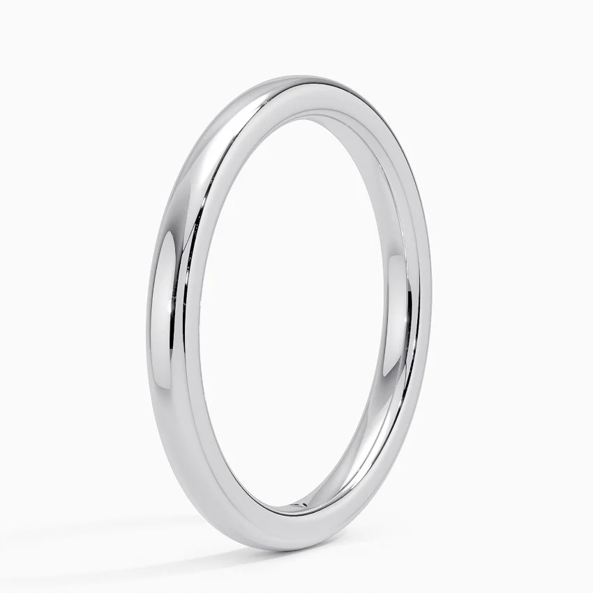 2mm Eterna Fit Wedding Ring in Platinum