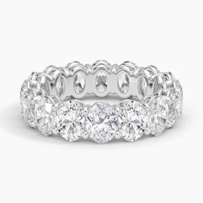 Valoria Eternity Diamond Ring (5 ct. tw.) in Platinum