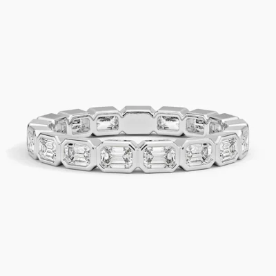 Aurelia Emerald Cut Eternity Diamond Ring (1 1/2 ct. tw.) in Platinum