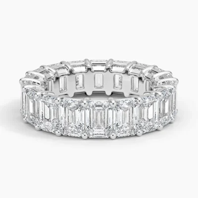 Everglow Emerald Diamond Ring (7 ct. tw.) in Platinum