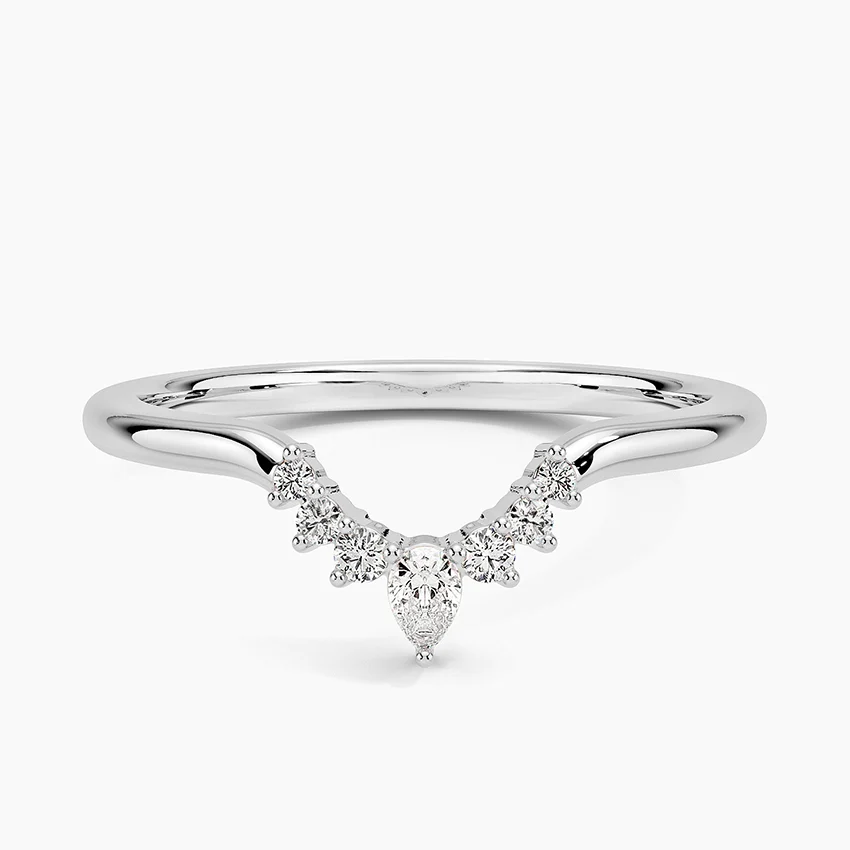 Crescent Diamond Ring (3/8 ct. tw.)