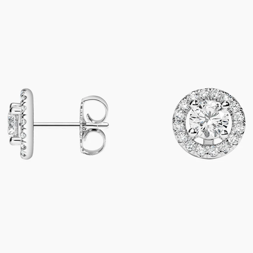 Crown Petal Lab Diamond Stud Earrings (1 1/5 ct. tw.)