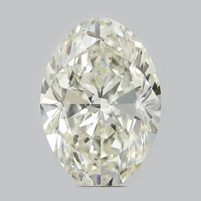 4.01ct Oval Natural Diamond — J / VS2.