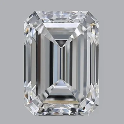 5.01ct Emerald Natural Diamond — D / VVS1.