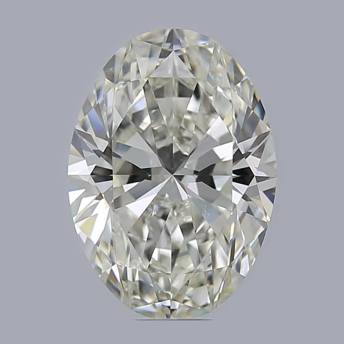 4.50ct Oval Natural Diamond — J / VS2.