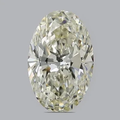 3.01ct Oval Natural Diamond — J / VS1.