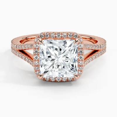 Velvet Gallery- Princess Diamond Ring (1/2 ct. tw.) (Setting Only)