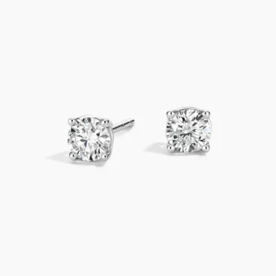 Starlight 4-Prong Diamond Stud Earrings