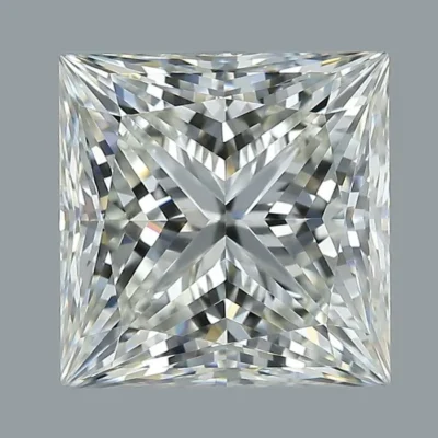 3.01ct Princess Natural Diamond — J / VS1.