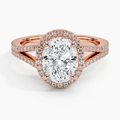 Velvet Gallery- Oval Diamond Ring (1/2 ct. tw.) (Setting Only)