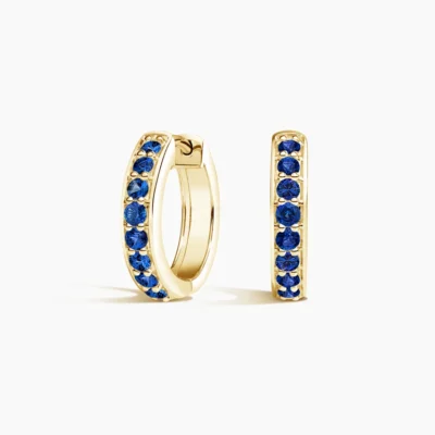 Prism Tear Sapphire Earrings