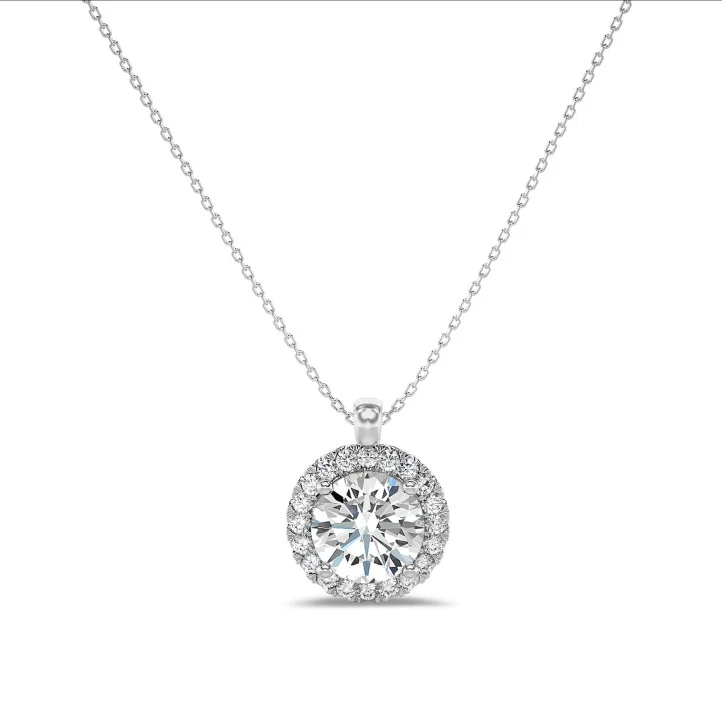 Willow 1.00 carat diamond necklace