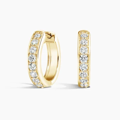 Regency Luxe Hoop Earrings (1/2 ct. tw.)