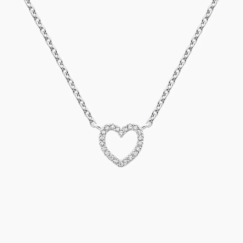 Veil Heart Diamond Pendant - Image 3