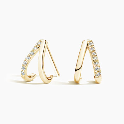 Velvet Halo Diamond Adorned Earrings
