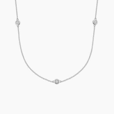 Pearlcrest Strand 18 in. Diamond Necklace (1/4 ct. tw)