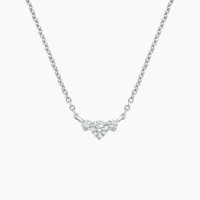 Gallery Link Trio Diamond Pendant (1/3 ct. tw.)