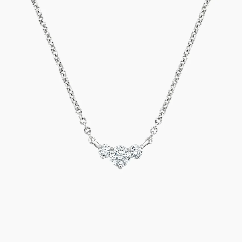 Gallery Link Trio Diamond Pendant (1/3 ct. tw.)