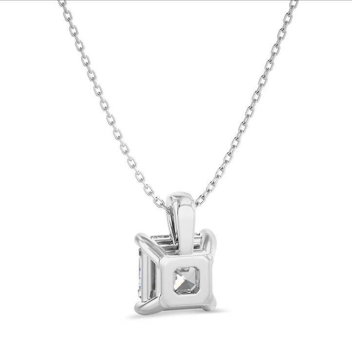 Mariner 1.00 Carat Pendant With An Asscher Cut Diamond - Image 4